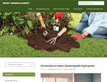 Tablet Screenshot of desertgardensnursery.com
